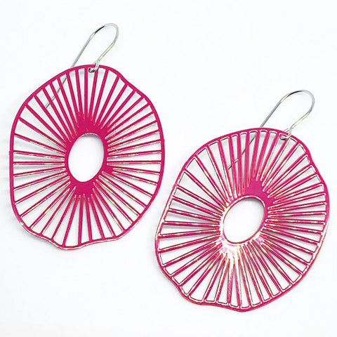 Gia Magenta Earrings