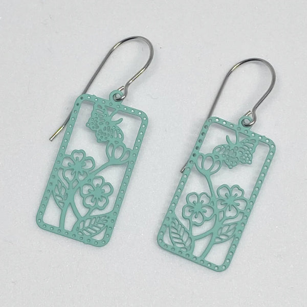 Jardin Aquamarine Earrings