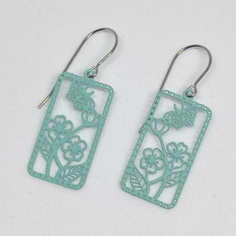 Jardin Aquamarine Earrings