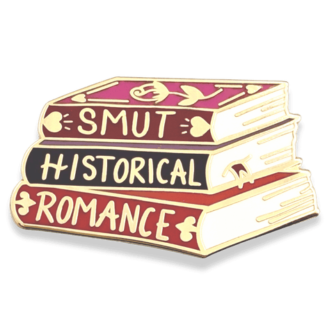 Smut Historical Romance Book Lapel Pin
