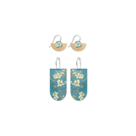 Van Gogh Almond Blossoms Mixer Pack Earrings