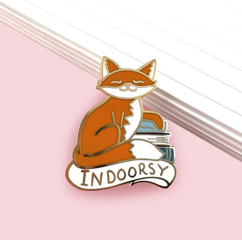 Indoorsy Lapel Pin
