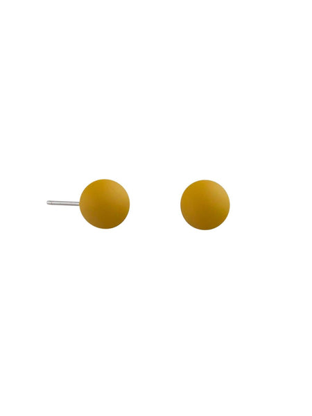 Mustard Clay Studs