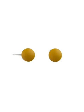 Mustard Clay Studs