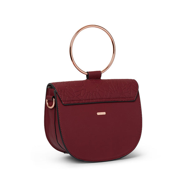 Poppy Field Saddle Bag