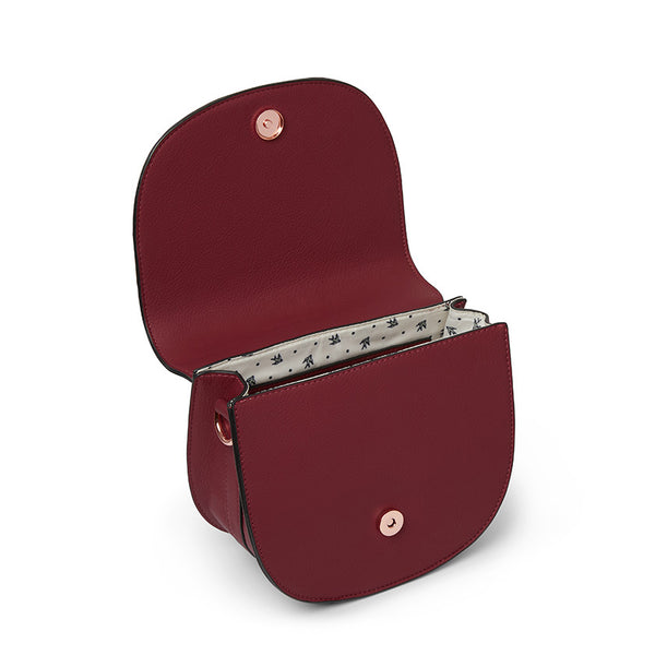 Poppy Field Saddle Bag