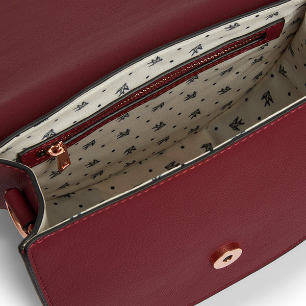 Poppy Field Saddle Bag