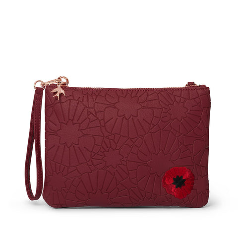 Poppy Field Clutch