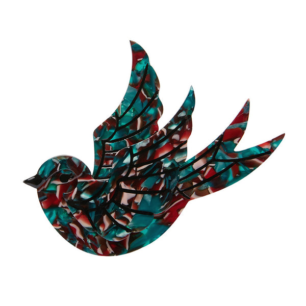 Fancie Jo Sparrow Brooch