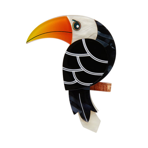 Terrence the Toucan Brooch
