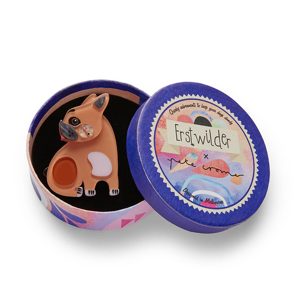 Luce The French Bulldog Brooch