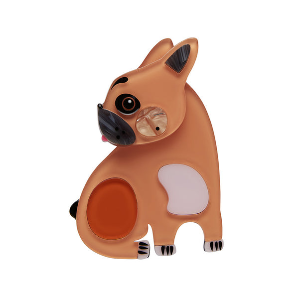 Luce The French Bulldog Brooch
