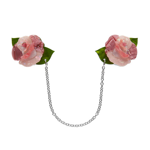 Prim Petals Cardigan Clips