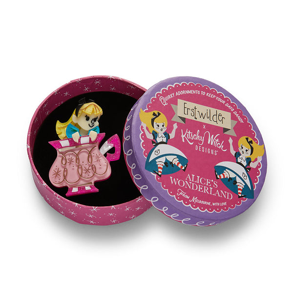 Always Tea Time, Alice Brooch