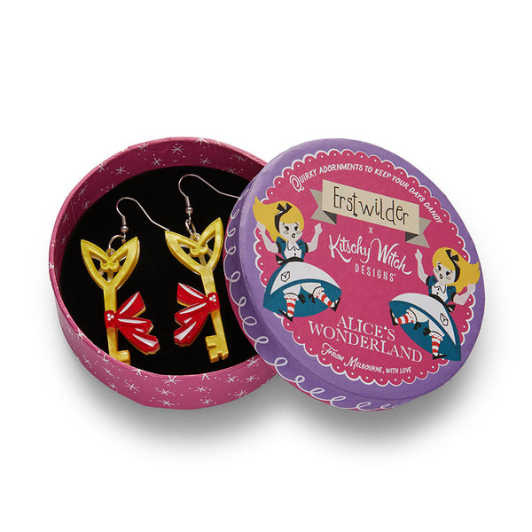 The Golden Key Earrings