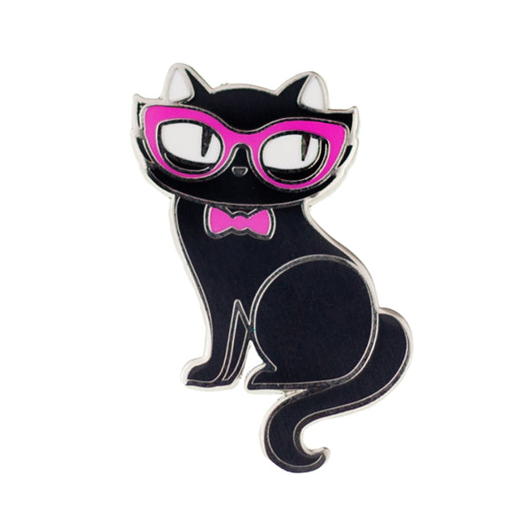 Elissa the Indie Cat Enamel Pin