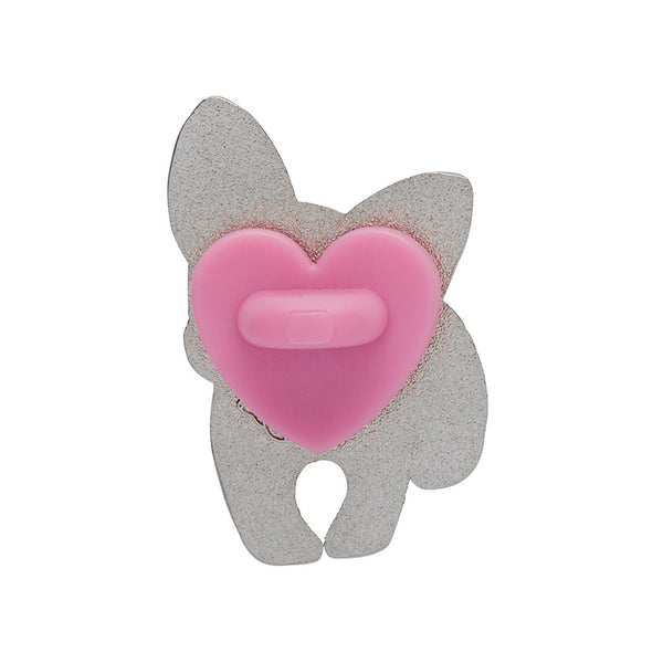 Fabian the French Bulldog Enamel Pin