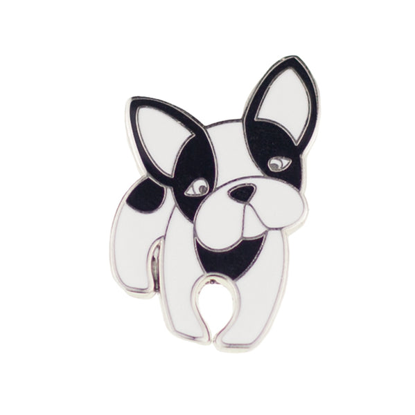 Fabian the French Bulldog Enamel Pin