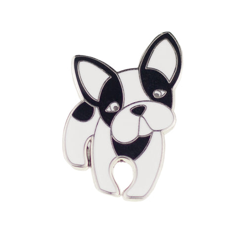Fabian the French Bulldog Enamel Pin