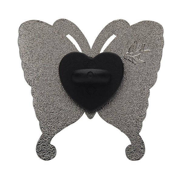 Fright of the Butterfly Enamel Pin