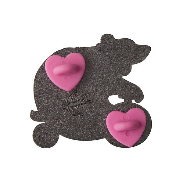 Bear With Me Enamel Pin