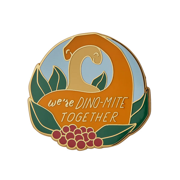 Dino-Mite Enamel Pin