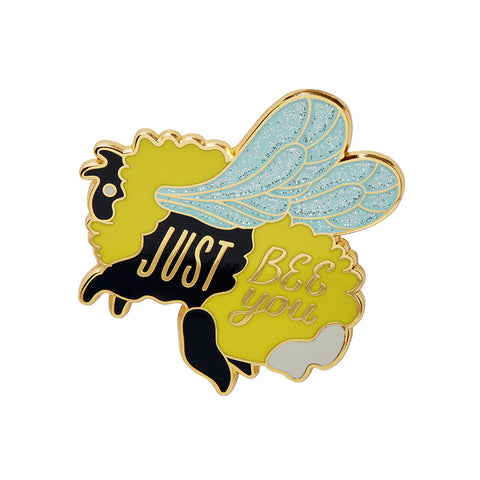 Just Bee You Enamel Pin