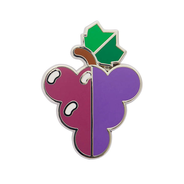 Fruit Salad Grapes Enamel Pin