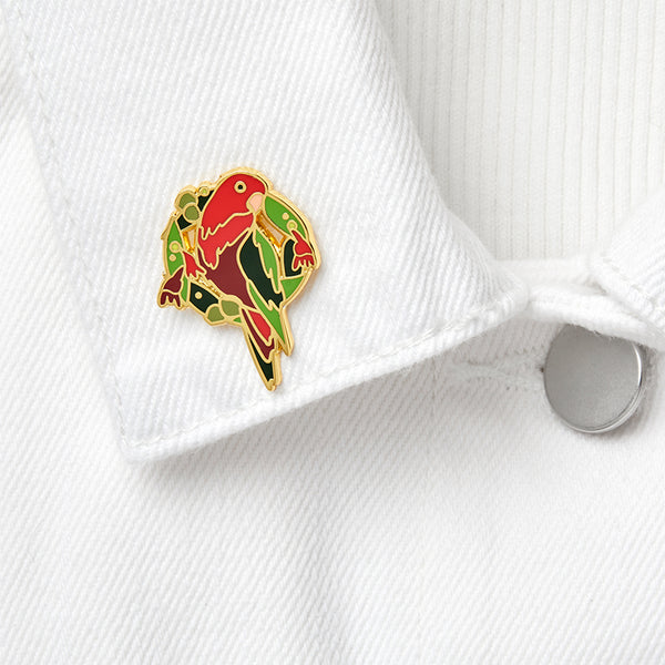 King of Christmas Enamel Pin