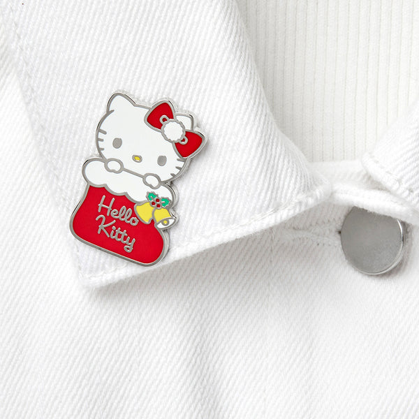 A Kitty Christmas Enamel Pin