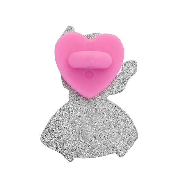 Alice Down the Rabbit Hole Enamel Pin