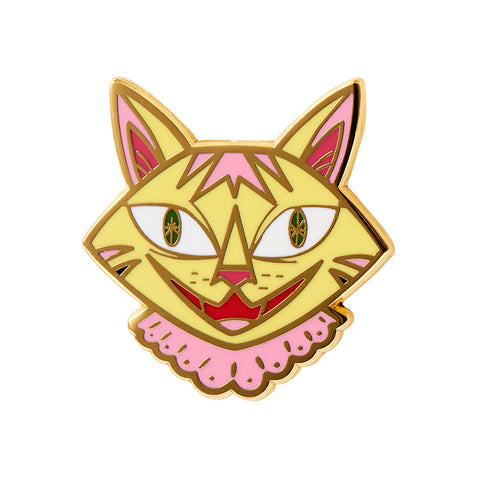 The Cheshire Cat Enamel Pin