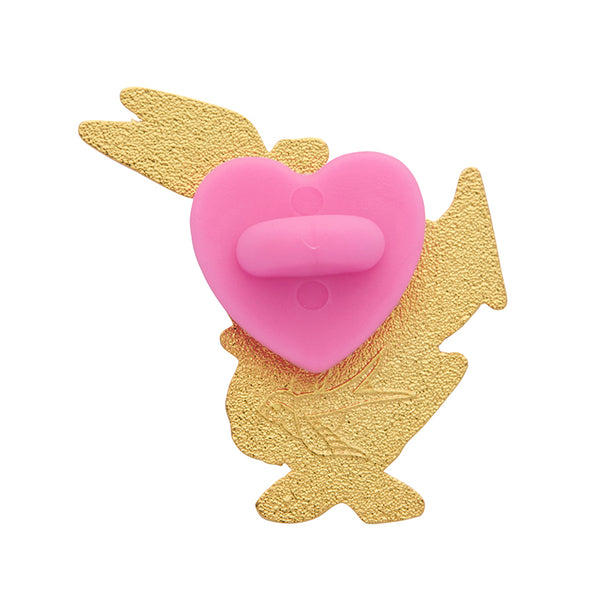 The White Rabbit Announces Enamel Pin