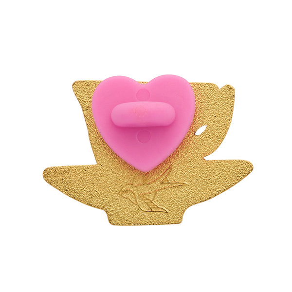 Mad Hatter's Tea Party Cup Enamel Pin