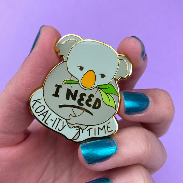 Koal-ity Time Enamel Pin