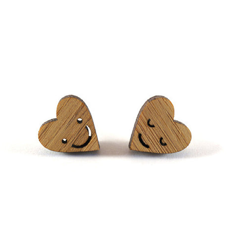 Hearty Stud Earrings