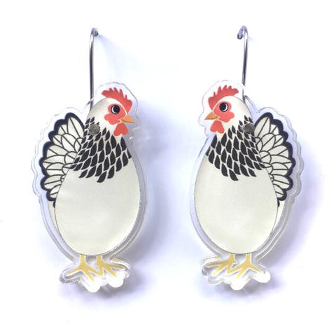 Merryweather the Hen Earrings