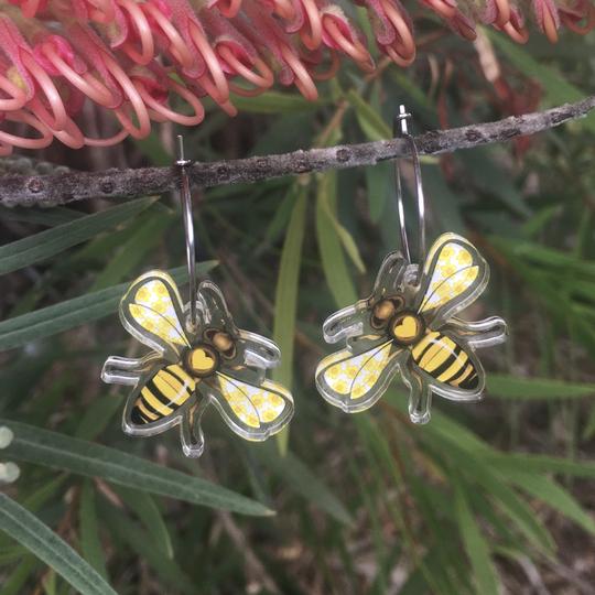 Honey bee store earrings