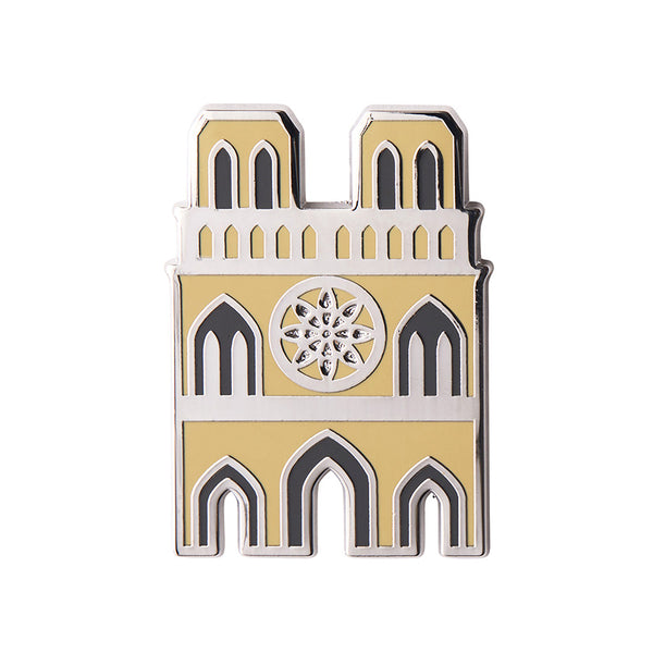 Our Lady of Paris Enamel Pin