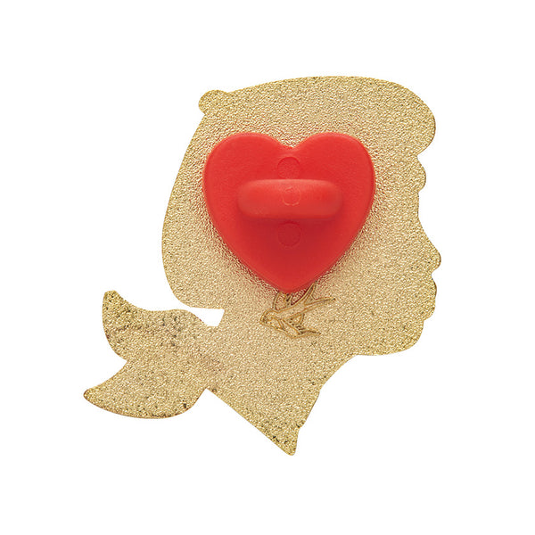 Tres Chic Enamel Pin - Red