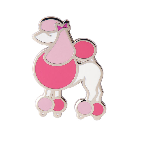 Madame Caniche Enamel Pin