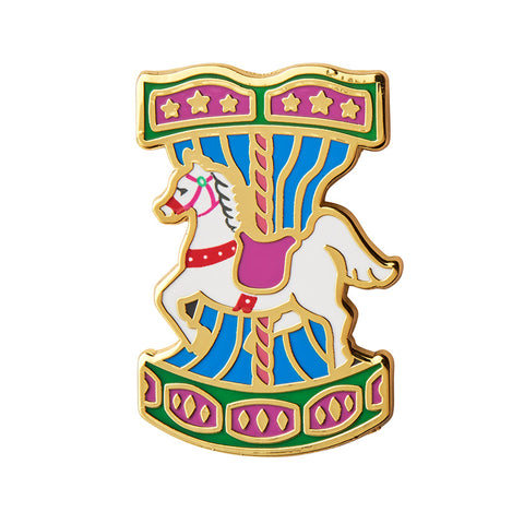 Trocadéro Carousel Enamel Pin