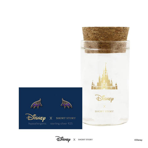 Maleficent Dragon Wings Disney Earrings