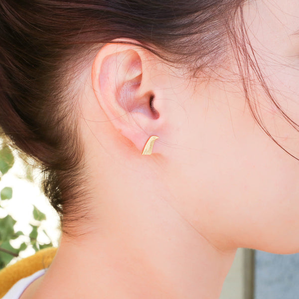 Funky Play Earrings Penguin Gold