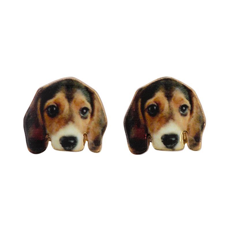 Puppy earrings online