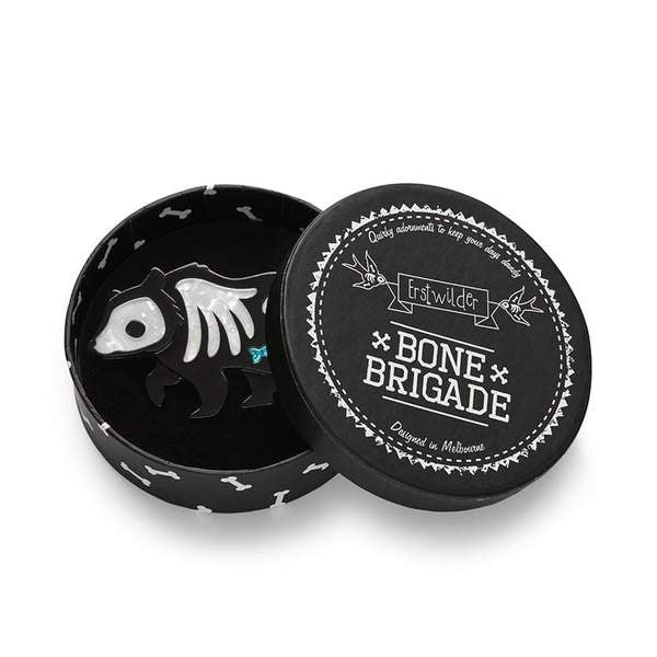 Grizzly Gruesome Brooch