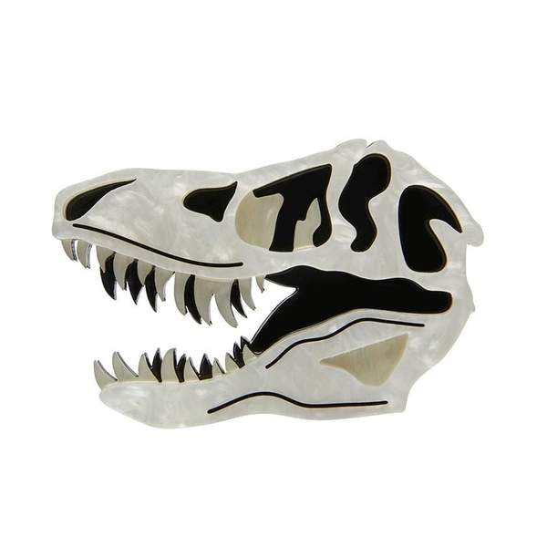 Bad to the Bone Brooch