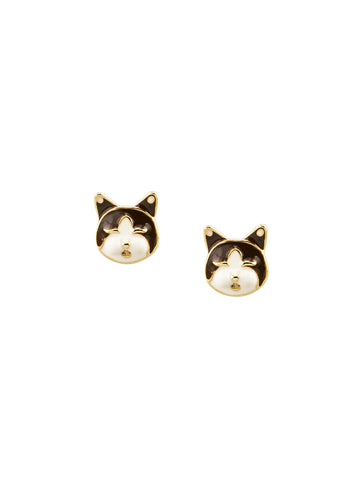 Lilly Cat Stud Earrings