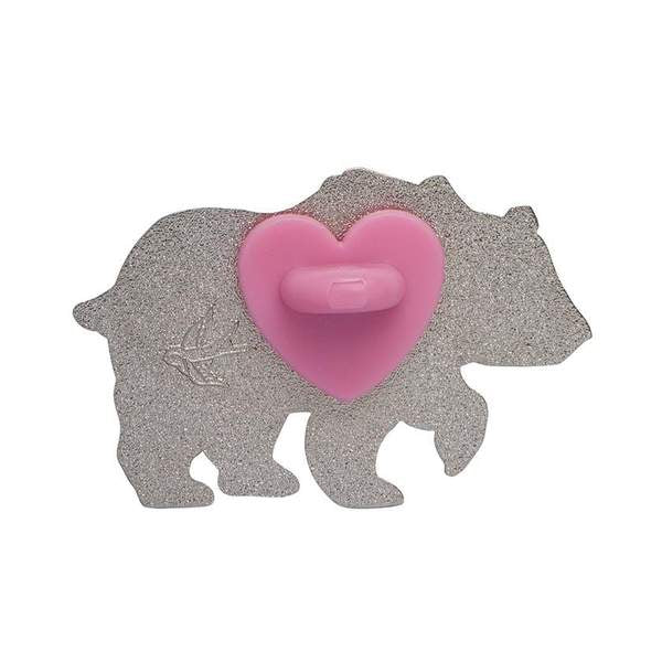 Grizzly Gruesome Enamel Pin