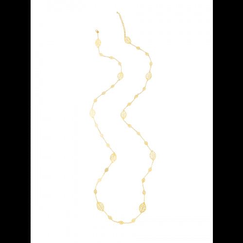 Gold Leaf Trail Necklace